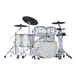 Roland V-Drums Acoustic Design VAD716-PW w/KD-22-PW & DTS-30S