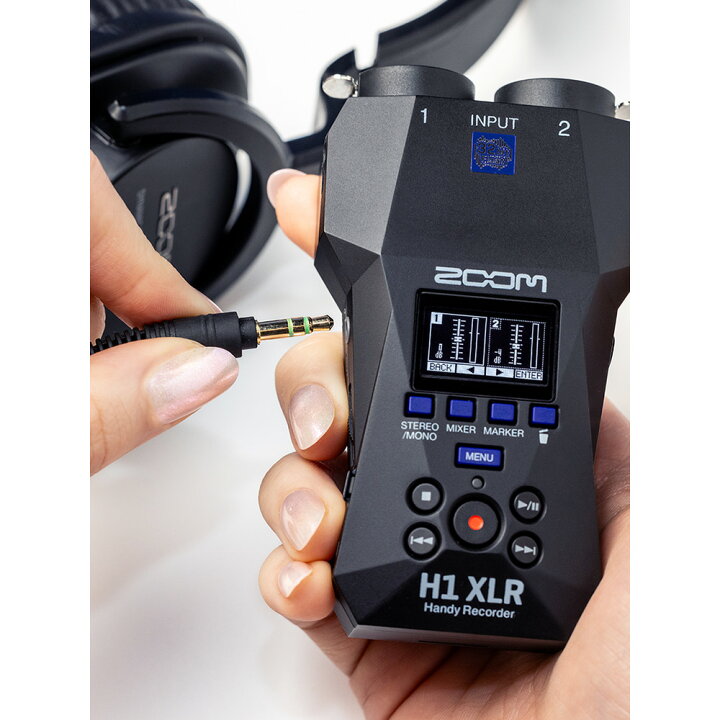 楽天市場】ZOOM H1 XLR Handy Recorder : MUSICLAND KEY -楽器-