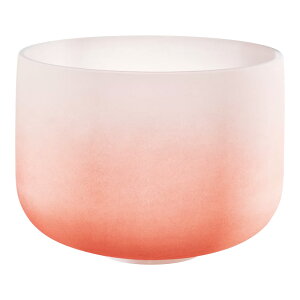 MEINL Sonic Energy 13" Color-Frosted Crystal Singing Bowl, Note D, Sacral Chakra [CSBC13D]