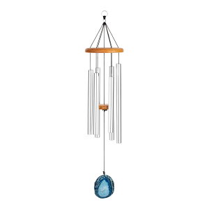 MEINL Sonic Energy Blue Agate Meditation Chime 29 / 73 cm, 432 Hz, Silver [BAMC29S]