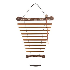 MEINL Sonic EnergyMeditation Flow Chime 35" / 88 cm, 440 Hz, 10 Notes, D Major, Bronze [MFC10DMAB]