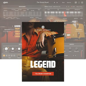 UJAM Virtual Drummer LEGEND [���[���[�i]