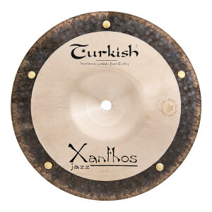 "TURKISH Xanthos Jazz Series Reverse Splash Cymbal w/Rivet 8"" [TU-XJ8SP-RSZ]"