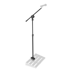 D'Addario XPND Pedalboard Mic Stand [PW-XPNDPBMS-01]