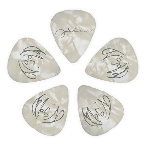 D'Addario John Lennon Signature Guitar Picks / Medium Gauge (.70mm), 10-Pack [1CWH4-01JL]