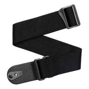 D'Addario Pad Lock Guitar Strap, Black [50F06-RL]
