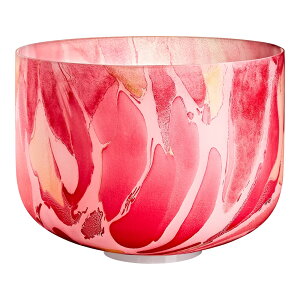 MEINL Sonic Energy 10 Marble Crystal Singing Bowl C4, Red, 432 Hz, Root Chakra [MCSB10C]