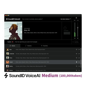 Sonarworks SoundID VoiceAI Medium Token Packi300^180,000g[Nj
