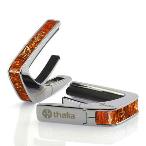 Thalia Capo Fender License Model / Tortoise w/Gold Hot Stamp Perine Logo / Chrome