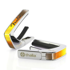 Thalia Capo Fender License Model / Sunburst w/Black Spaghetti Logo / Chrome