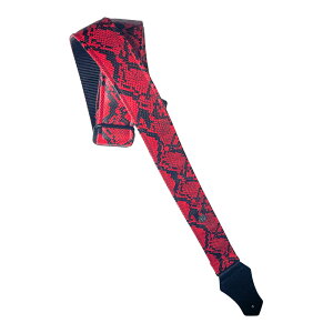 Get'm Get'm Electric Snake 2" Guitar Strap / Red Snake [00111629]