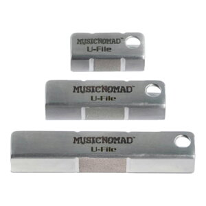MUSIC NOMAD MN813 [Fret Leveler - Diamond U-File for Leveling Single Guitar Frets - 3 Pack (1.25, 2, 3)]