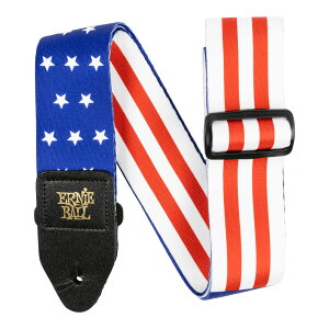 ERNIE BALL #5631 Premium Guitar Strap/Bass Strap - Stars and Stripes