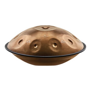 MEINL Sonic Energy Sensory Handpan, Stainless Steel, E La Sirena, 10 Notes, 432 Hz, Vintage copper, Engraved design [HPSTL102CU]