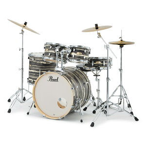 Pearl DECADE MAPLE ARTISAN DMPA825S/CN #875 Black Stain Marble