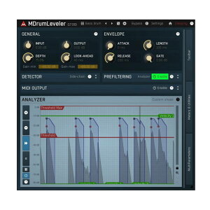 MeldaProduction MDrumLeveler [���[���[�i]
