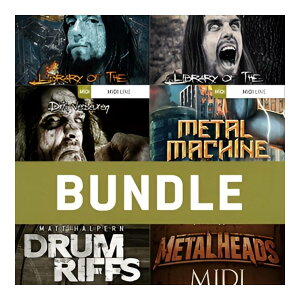 TOONTRACK DRUM 6MIDI - METAL DRUMS [���[���[�i]