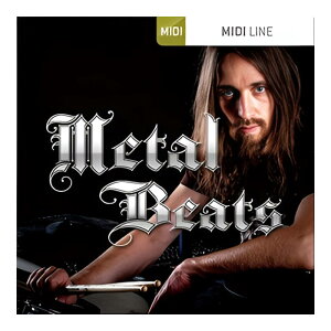 TOONTRACK DRUM MIDI - METAL BEATS [���[���[�i]