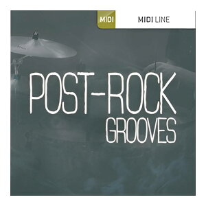 TOONTRACK DRUM MIDI - POST-ROCK GROOVES [���[���[�i]