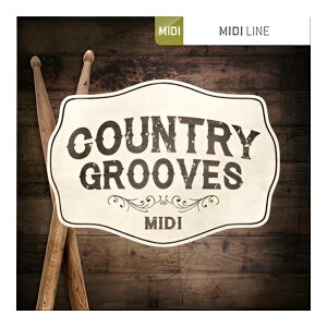 TOONTRACK DRUM MIDI - COUNTRY GROOVES [���[���[�i]