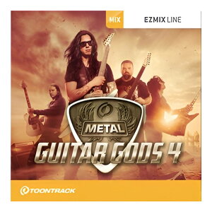 TOONTRACK MIX PACK - METAL GUITAR GODS 4 [���[���[�i]