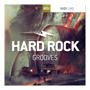 TOONTRACK DRUM MIDI - HARD ROCK GROOVES [���[���[�i]