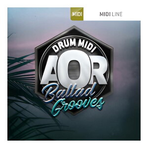 TOONTRACK DRUM MIDI - AOR BALLAD GROOVES [���[���[�i]