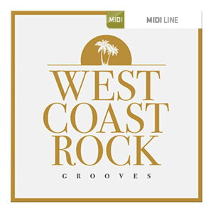 TOONTRACK DRUM MIDI - WEST COAST ROCK GROOVES [���[���[�i]