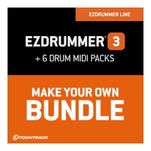 TOONTRACK EZdrummer 3 MIDI Edition [���[���[�i]