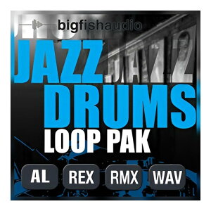 BIG FISH AUDIO JAZZ DRUMS LOOP PAK[���[���[�i]