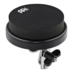 MEINL 4 Bass Drum Mounted Pad, Black [MBDMP4BK]