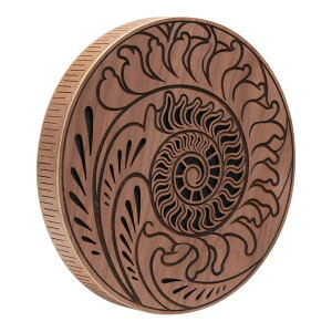 MEINL Sonic Energy 10 Rain Disk, Ocean Sound, Fibonacci-Inspired Carving [RDO10F]