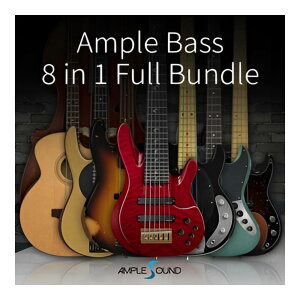 AMPLE SOUND Ample Bass 8 in 1 Full Bundle [���[���[�i]