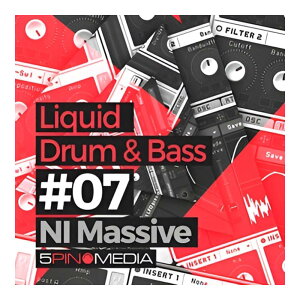 5PIN MEDIA LIQUID DRUM & BASS NI MASSIVE [���[���[�i]