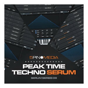 5PIN MEDIA PEAK TIME TECHNO SERUM [���[���[�i]