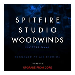 SPITFIRE AUDIO SPITFIRE STUDIO WOODWINDS PRO UPG FROM CORE [���[���[�i]