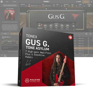 IK Multimedia TONEX Gus G. Tone Asylum [���[���[�i]