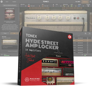 IK Multimedia TONEX Hyde Street Amp Locker [���[���[�i]