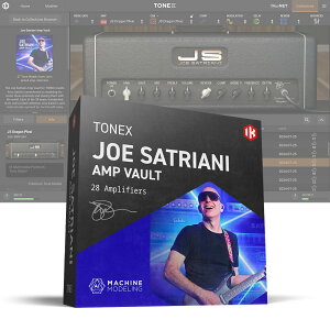 IK Multimedia TONEX Joe Satriani Amp Vault [���[���[�i]