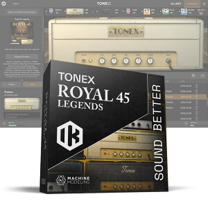 IK Multimedia TONEX Royal 45 Legends [���[���[�i]