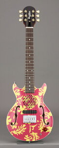 Av~jGLM^[ Woodstics Guitars WS-MINI ALOHA PINK & YELLOW ALOHA