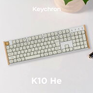 Keychron K10 HE マグネットスイッチ搭載 QMK ワイヤレス カスタムキーボード_マルチペアリング_フルサイ…