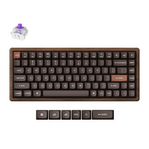 Keychron K2 HE �}�O�l�b�g�X�C�b�`���� ���C�����X�E�J�X�^���L�[�{�[�h�E�I�[���E�b�h�X�y�V�����G�f�B�V����_�}���`�y�A�����O_75%_�I�t�B�X_�e�����[�N_����L�[�{�[�h_QMK_�z�b�g�X���b�v_m
