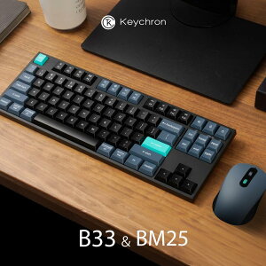Keychron B33�L�[�{�[�h & BM25�}�E�X ���C�����X�R���{