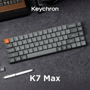 Keychron K7 Max QMK/VIA ���C�����X �J�X�^���E���J�j�J���L�[�{�[�h