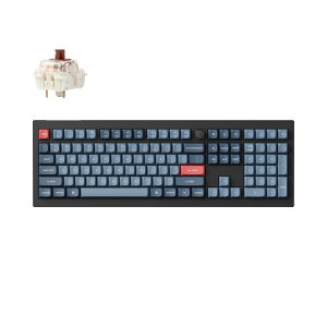 Keychron V6 MAX QMK ���C�����X�J�X�^���E���J�j�J���L�[�{�[�h_�t���T�C�Y_�}���`�y�A�����O_�Q�[�~���O_�I�t�B�X_�e�����[�N_����L�[�{�[�h_QMK_�z�b�g�X���b�v_�K�X�P�b�g�\��_macOS_Windows_iOS_A