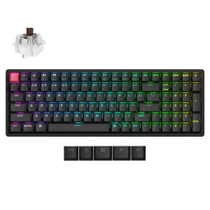 Keychron K4 Version 3 QMK ���C�����X�J�X�^���E���J�j�J���L�[�{�[�h