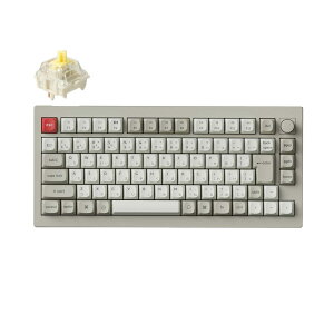 Keychron V1 MAX QMK/VIA ���C�����X�J�X�^���E���J�j�J���L�[�{�[�h_�}���`�y�A�����O_75%_�I�t�B�X_�e�����[�N_����L�[�{�[�h_QMK/VIA_�z�b�g�X���b�v_�K�X�P�b�g�\��_macOS_Windows_iOS_Android_Linux_PBT�L