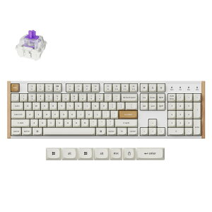 Keychron K10 HE �}�O�l�b�g�X�C�b�`���� QMK ���C�����X �J�X�^���L�[�{�[�h