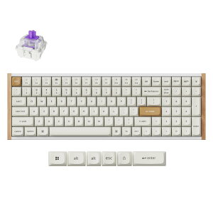 Keychron K4 HE �}�O�l�b�g�X�C�b�`���� QMK ���C�����X �J�X�^���L�[�{�[�h